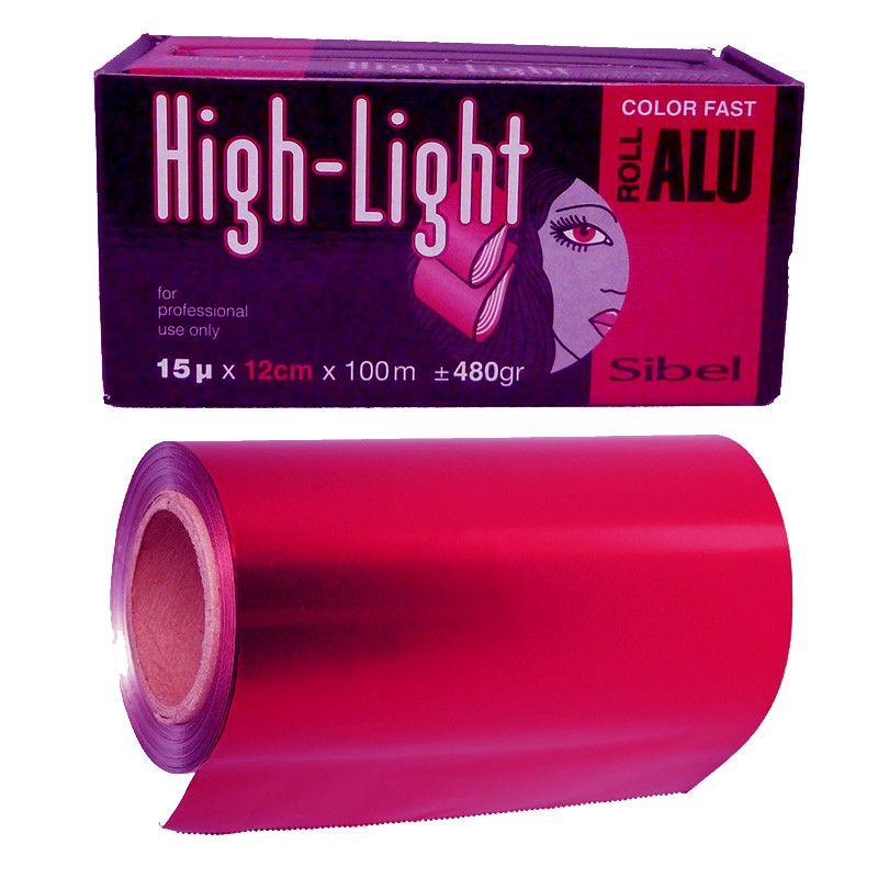 Alu fuschia 15 microns distributeur 12cmx100m